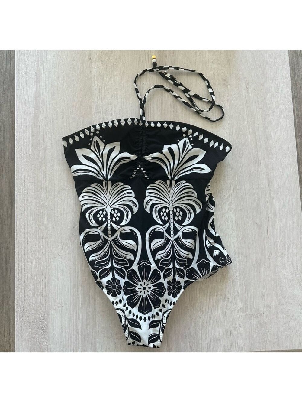 Farm Rio Halter One Piece Swimsuit - Picture 4 of 8